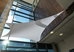 photo 3 of our commercial shade sails solution - inShade